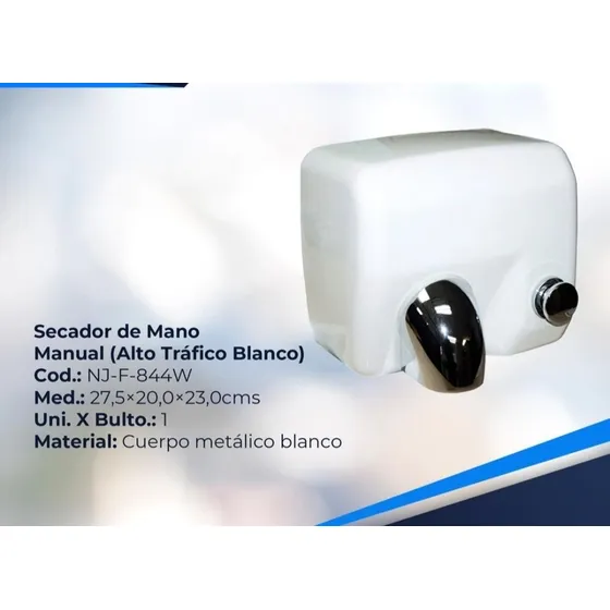 Secador De Manos Alto Tráfico 