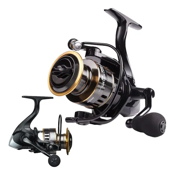 Molinete Pesca Pesada He 7000 - 14 Rolamentos Peixe Ate 30kg
