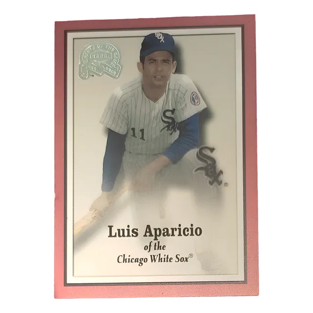 Cv Luis Aparicio 2000 Fleer Greats Of The Game