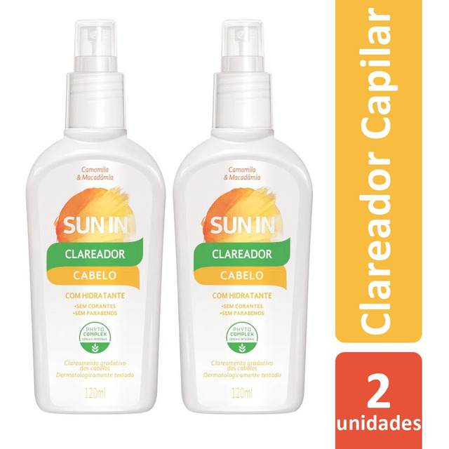 Clareador Hidratante Capilar Sun In Phytoervas - 2 Unidades