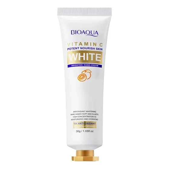 Crema Hidratante Y Aclaradora Manos Vitamina C 30g Bioaqua