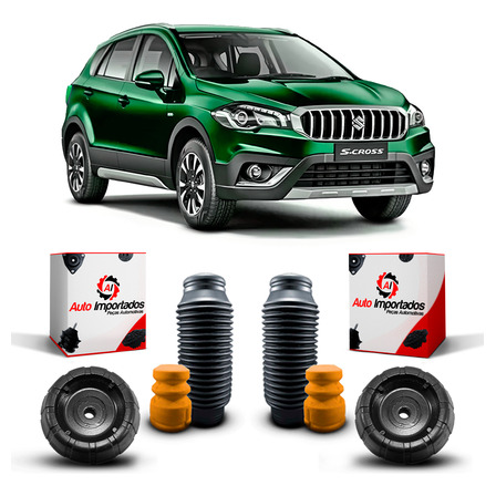 2 Kit Coxim Batedor Suspensão Dianteira S-cross 2015 A 2020 2 Kit Coxim Batedor Suspensão Dianteira S-cross 2015 A 2020