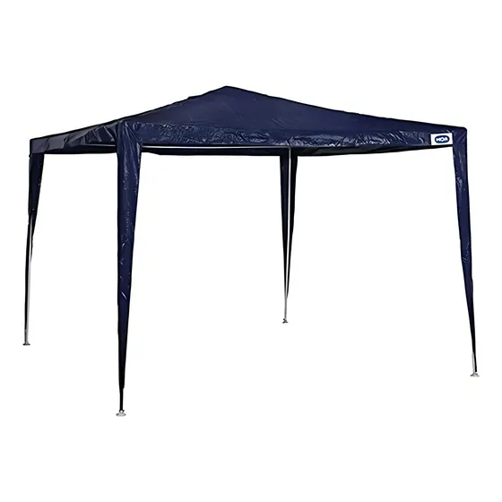 Tenda 3x3 Praia Gazebo Rafia Azul Mor Barraca Camping