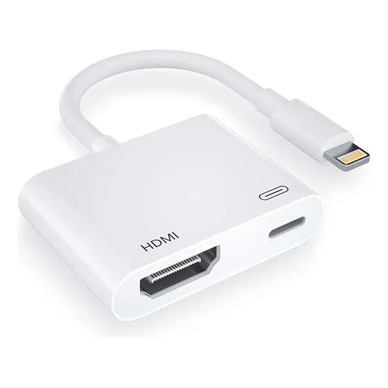 Adaptador Para Tv/proyector/monitor Lightning Av Para iPad