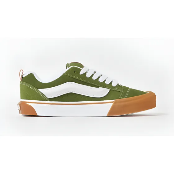 Vans Knu Skool Shoes Pesto Unisex Verdes, Consulte Stock