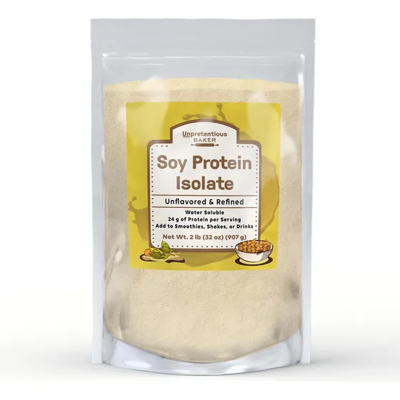Aislamiento De Proteína De Soja (2 Libras) Refinado, Puro, S