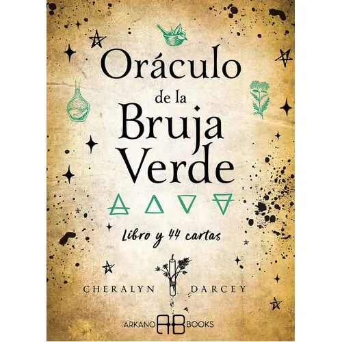 Oraculo De La Bruja Verde, De Darcey, Cheralyn. Editorial Arkano Books, Tapa Blanda En Español