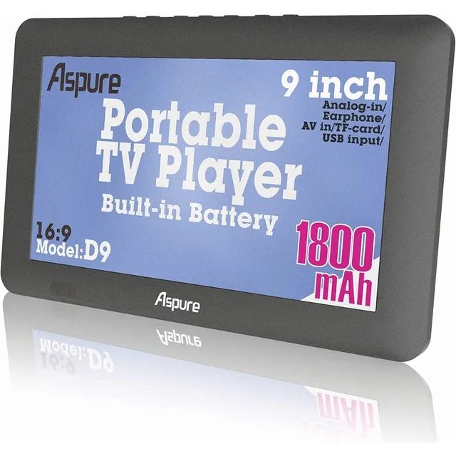 TV de 9" Leadstar ATSC 9inch con pantalla LED HD