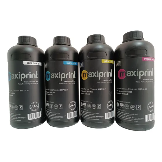 Combo Tinta Litro Maxiprint Hp Canon Epson Brother Lexmark