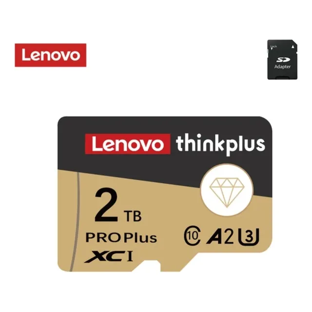 Lenovo Thinkplus Tarjeta De Memoria Micro Sd De 2tb Clase 10