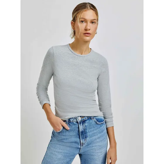 Camiseta Básica Con Elastano - 02qy