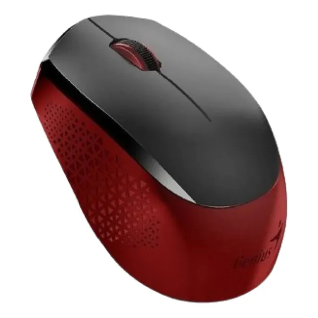 Mouse Genius Nx-8000s Rojo Y Negro
