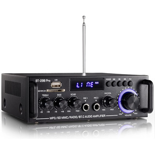Amplificador De Audio Bluetooth Hifi Alta Potencia 2 Canales Amplificador De Audio Bluetooth Hifi Alta Potencia 2 Canales