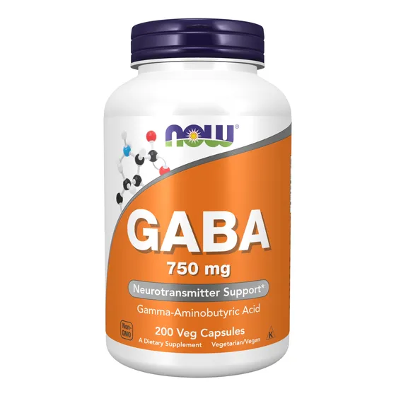 Supplement Now Gaba (ácido Gamma-aminobutírico) 750 Mg 200 C