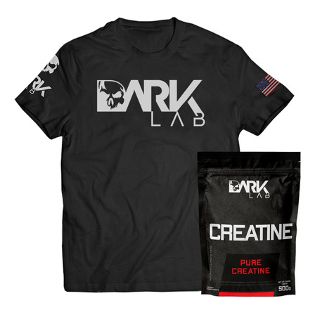 Creatina Pura 500g + Camiseta Dark Lab Creatina Pura 500g + Camiseta Dark Lab