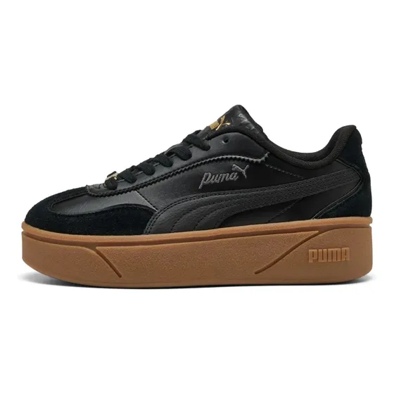 Zapatilla Negra Club Ii Era Platform Lux Mujer