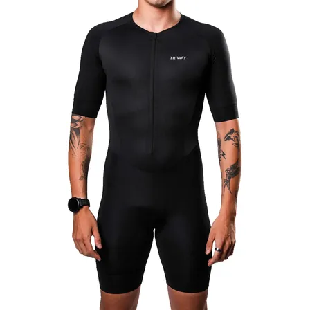 Macaquinho Triathlon Triway Sports Sprint Black Masculino