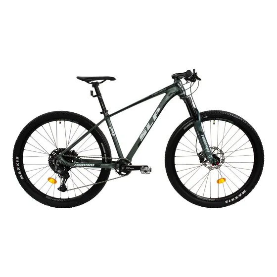 Bicicleta Mtb Slp 700 Pro 10v Shimano Cues Freno Hidráulico Color Verde Tamaño del cuadro 17