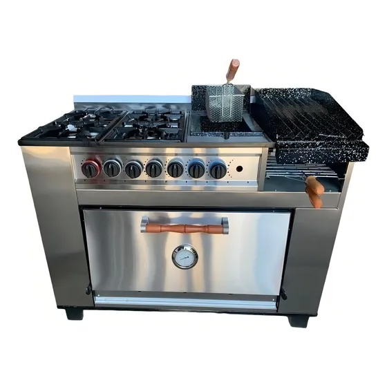 Cocina industrial Tecno Calor1150 con puerta ciega