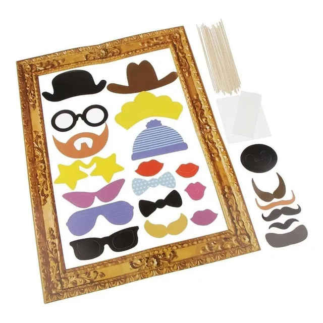 Soporte De Fotos Diy Pizarra Selfie Marco Y Kits De Accesori