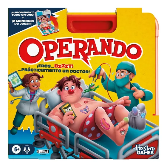 Juego de Mesa Hasbro Games Operando