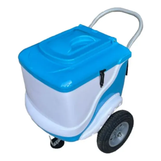Carrinho De Sorvete 400 Picolés L450 Azul Thermototal