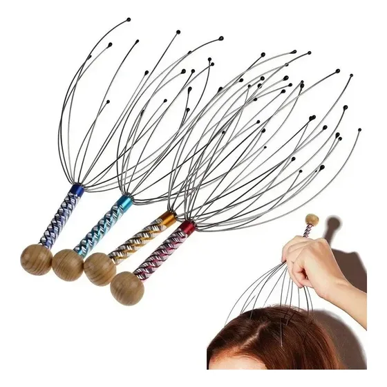 2 Pack Masajeador De Cabeza Cabello Anti Estrés Orgasmatron