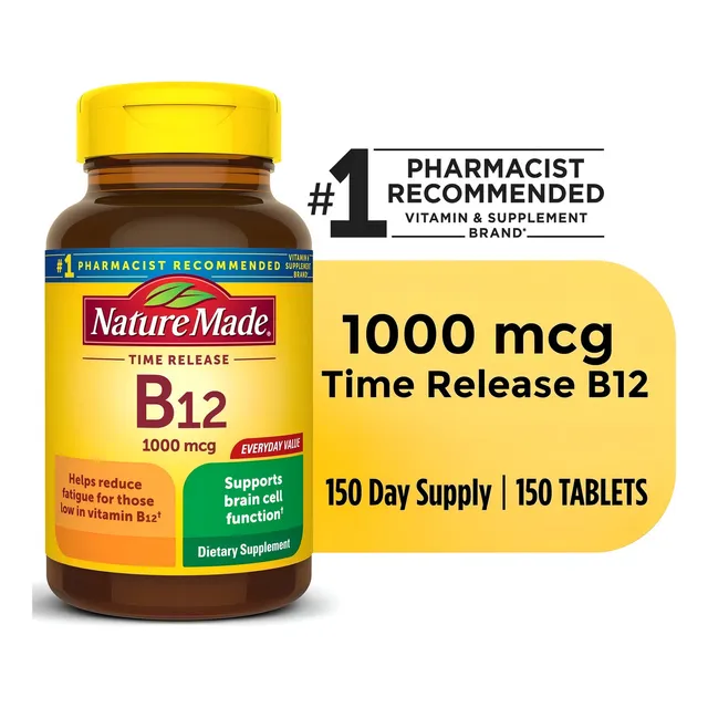 Nature Made | Vitamina B12 | 1000mcg 150u.