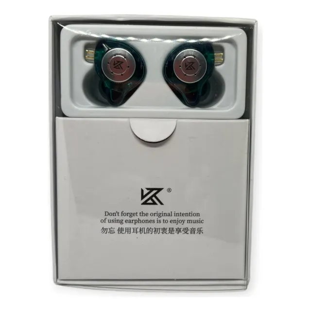 Auriculares Kz Edx Pro In Ear Cyan