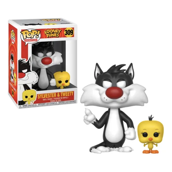 Silvestre Y Piolin Funko Pop 309 / Looney Tunes Original