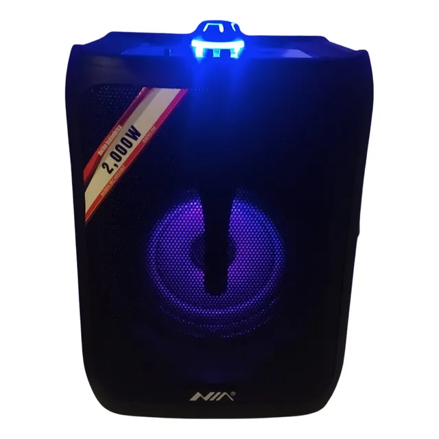 Parlante Cabina Recargable Radio Bluetooth Usb Sd Nia An-083