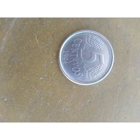 Moeda 5 Centavos Raridade