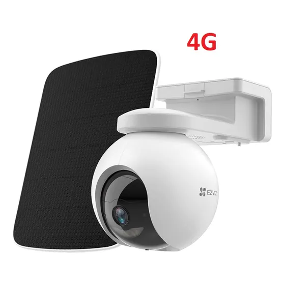 Kit Camara Ezviz 360 4g C/panel Solar Cs-eb8/sp 4g
