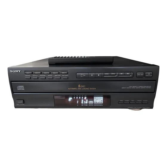 Cd Player Sony Carrossel  - Perfeito! (usado)