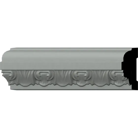 Panel Moldeado De Imprimado, 2 1/8 H X 7/8 P X 94 1/2 L