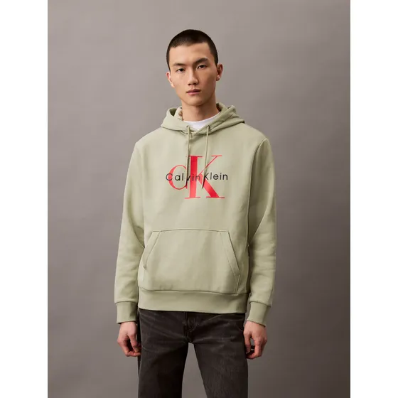 Sudadera Verde Calvin Klein Monologo De Hombre