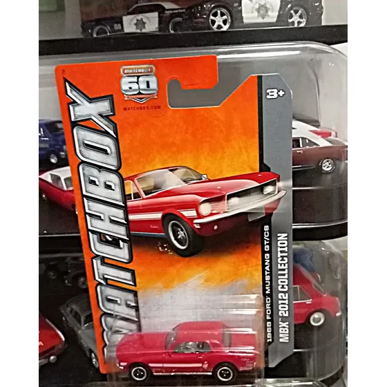 Ford Mustang Gt/cs 1968 Edc 60aniv Serie 2012