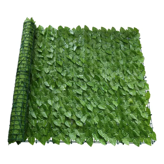 Follaje Rollo Muro Verde Planta Artificial Enredadera 1*3m