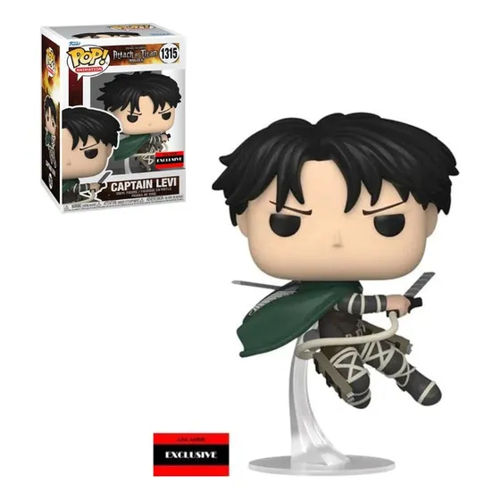 Funko Pop Attack On Titan - Capitan Levi Aaa Anime 1315