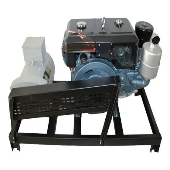 Gerador 10 Kva Trifásico 220v Com Motor Branco 16hp Diesel