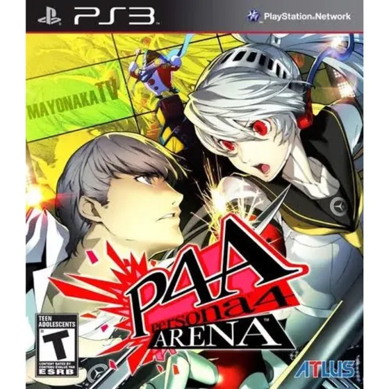 Jogo Ps3 Persona 4 Arena Físico Original