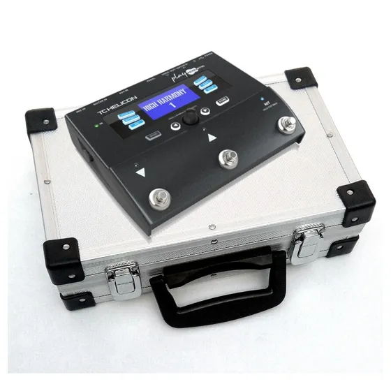 Case Maleta Aluminio Para Pedaleiras E Pedais Zoom G2.1nu G1xon Boss Ve 20 Ve 8 Ve 2 Tc Helicon Voice Live Play 