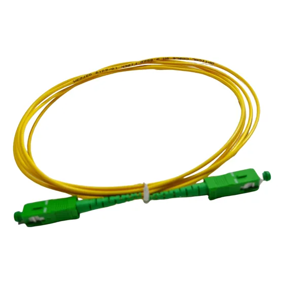 5x Cordão Fibra Óptica Patch Cord Sm De 1 Metro