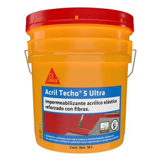 Impermeabilizante Sika Acril Techo 5 Ultra