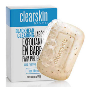 Jabón Exfoliante En Barra Para Piel Grasa Clearskin Avon Jabón Exfoliante En Barra Para Piel Grasa Clearskin Avon