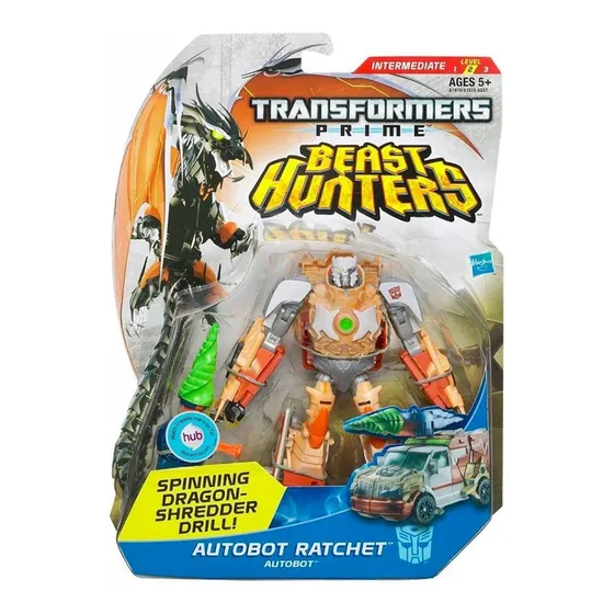 Transformers Figura Beast Hunters Prime Original  Hasbro