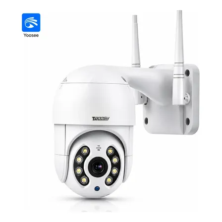 Câmera De Segurança Wifi Yoosee Externa Mini Dome Full Hd Infravermelho Prova D'água Woosh