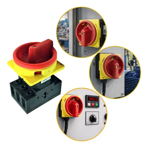 Chave Seletora 3 Posições Metaltex + Botão Emergência Trava 22mm