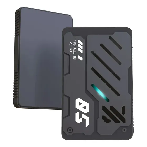 Hd Portatil 750gb Disco Rigido Externo Usb 3.0 Portátil Tipo Expandido Armazenamento Disco Rigido, 2.5rgb Polegadas Para Windows,linux,mac Outros, Para Jogos Série Ps4 Ps5 Xbox One E Outros Dados