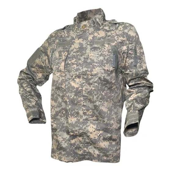 Camisaco Camisa Tactica Pixelado Acu Bolsillos Chaqueta